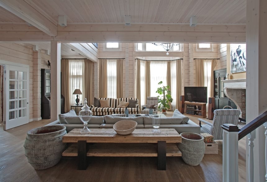 Ajatonta is a popular house design with lovely bay window that lights up the living room.