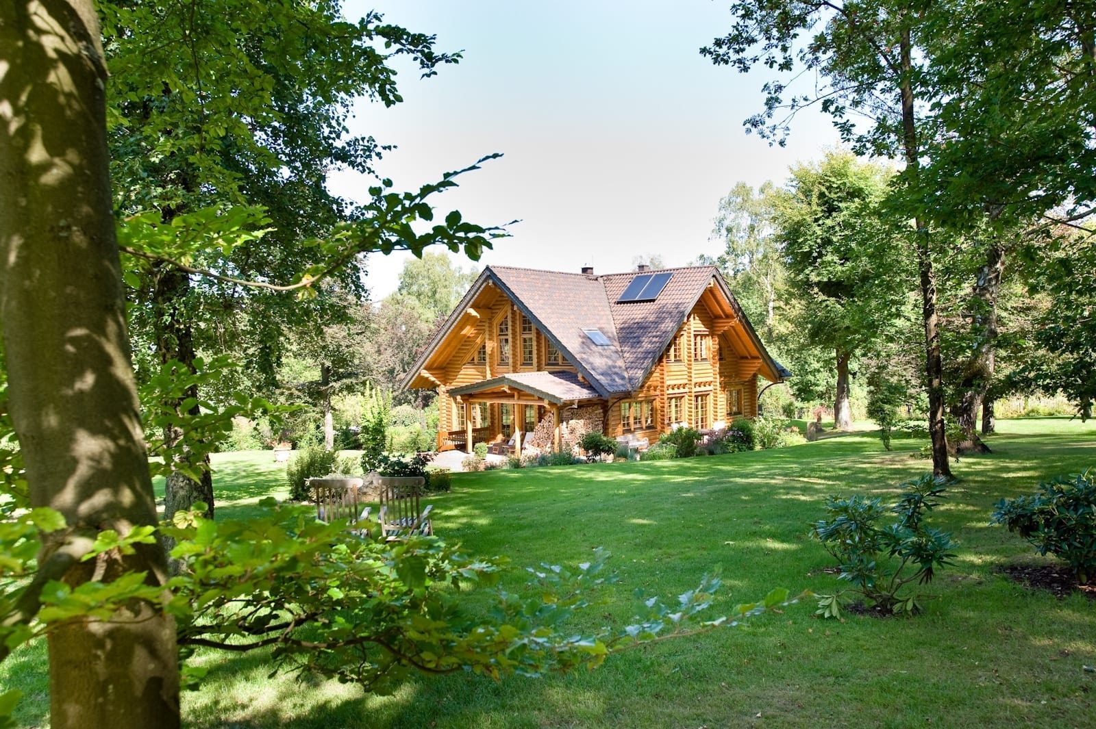 Fertighaus Blockhaus Bauen Honka