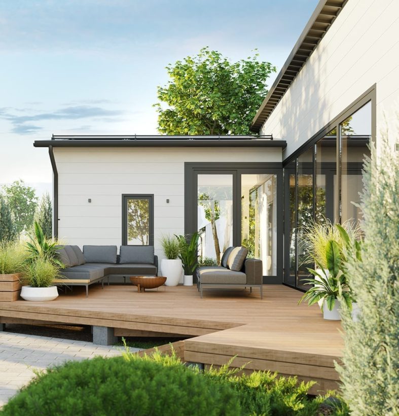 Ett timmerhus – designa ditt drömhus efter en modell i vår portfölj