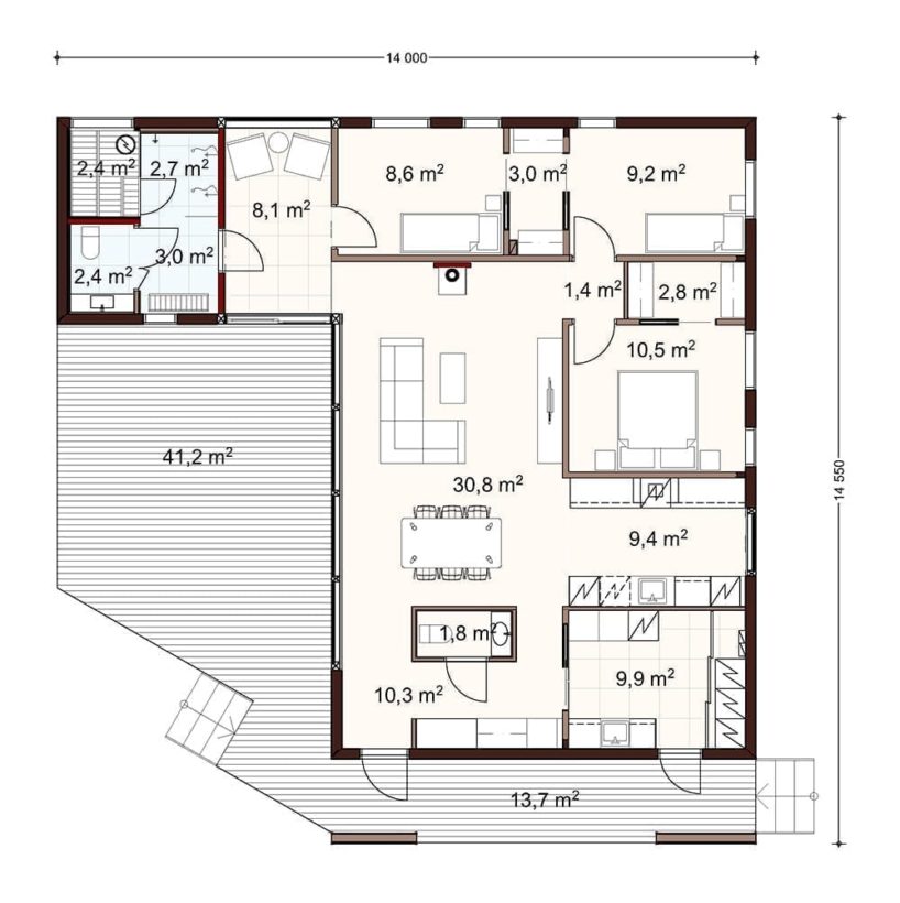 Ett timmerhus – designa ditt drömhus efter en modell i vår portfölj