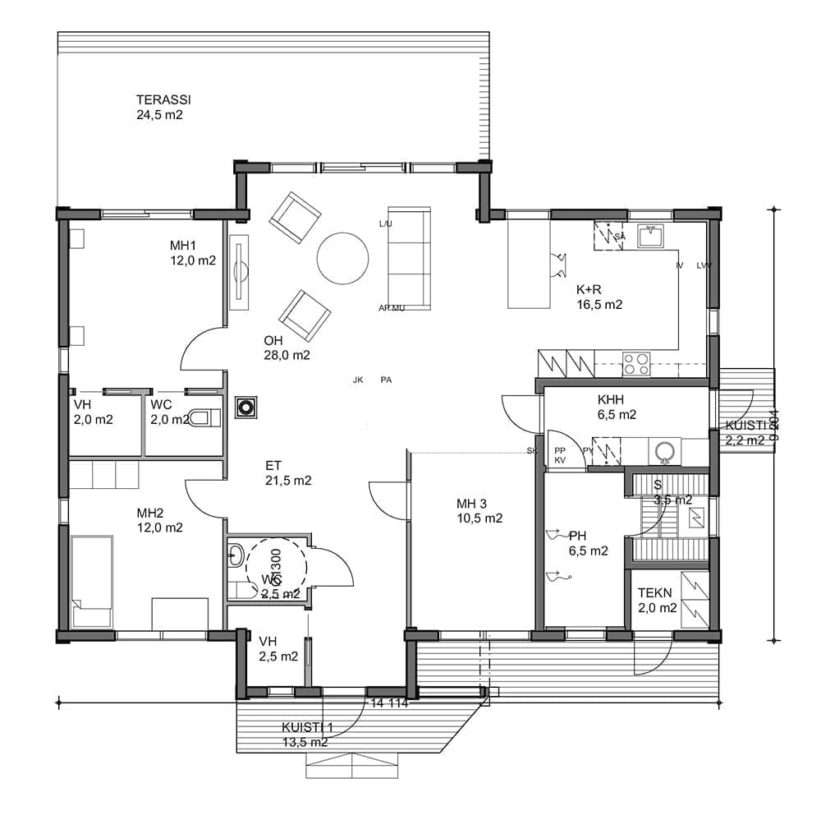 Ett timmerhus – designa ditt drömhus efter en modell i vår portfölj