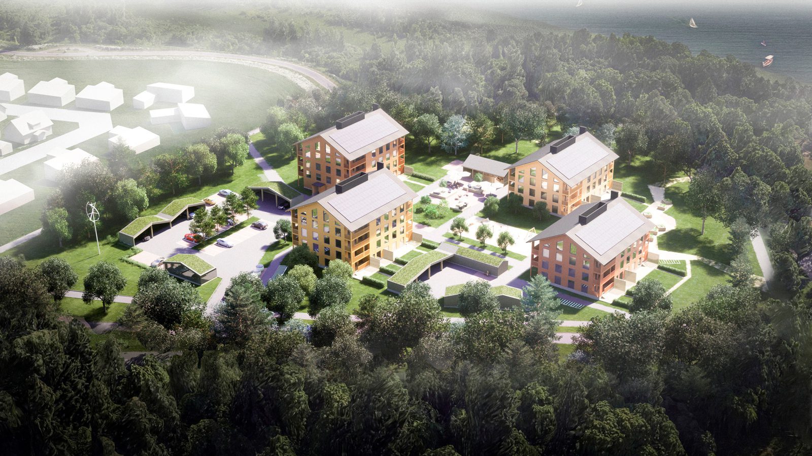 Apartment buildings - Honka Multistorey Optimised multi-storey construction