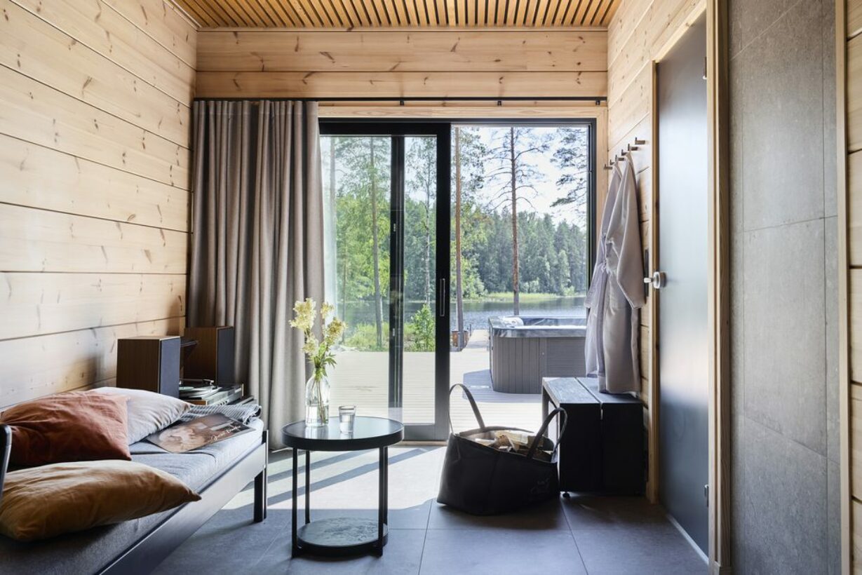 Customised Honka Lux lakeside villa charms with its timeless beauty