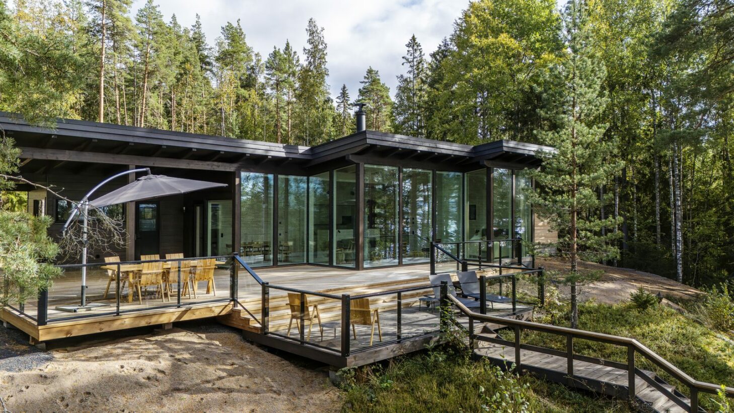 Honka Lastu – a refined lakeside retreat in perfect harmony