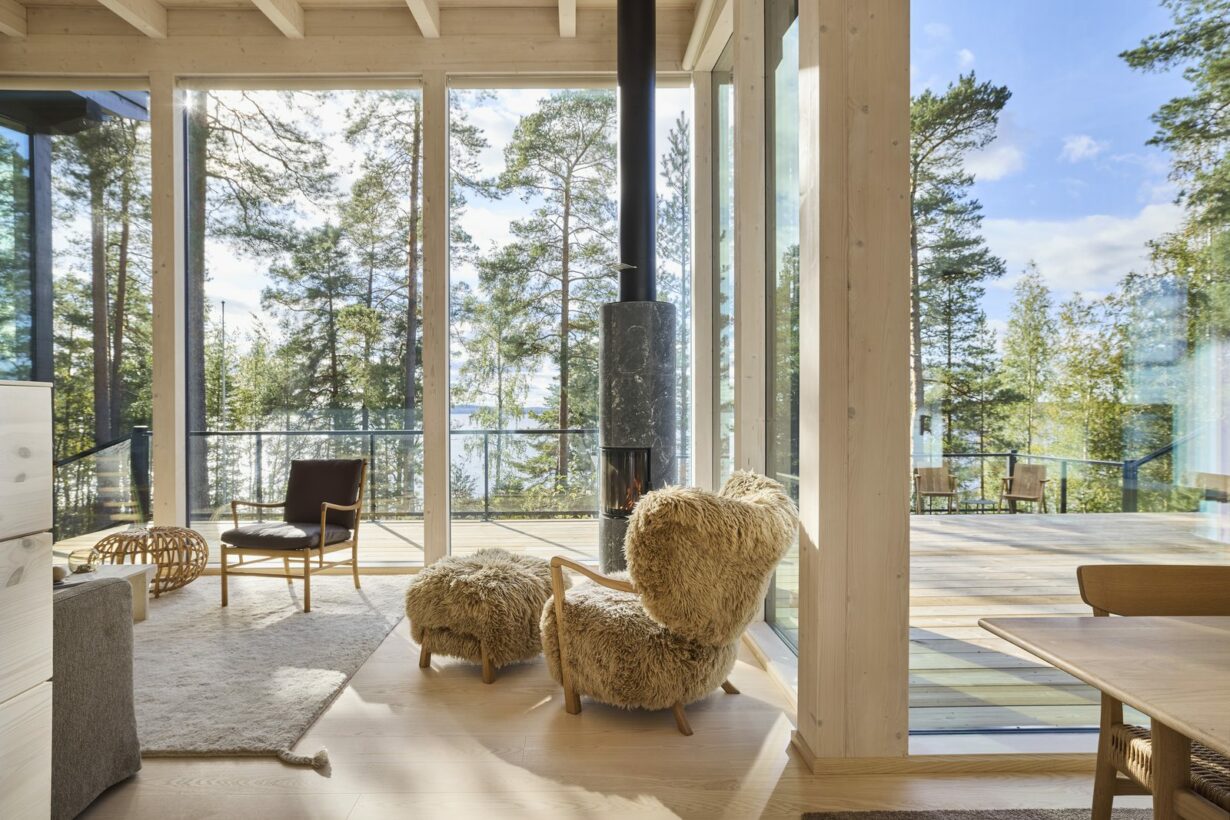 Honka Lastu – a refined lakeside retreat in perfect harmony